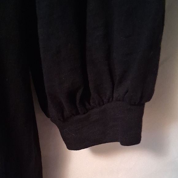 Asos Black Long Sleeve Dress US Size 6 - Picture 7 of 14